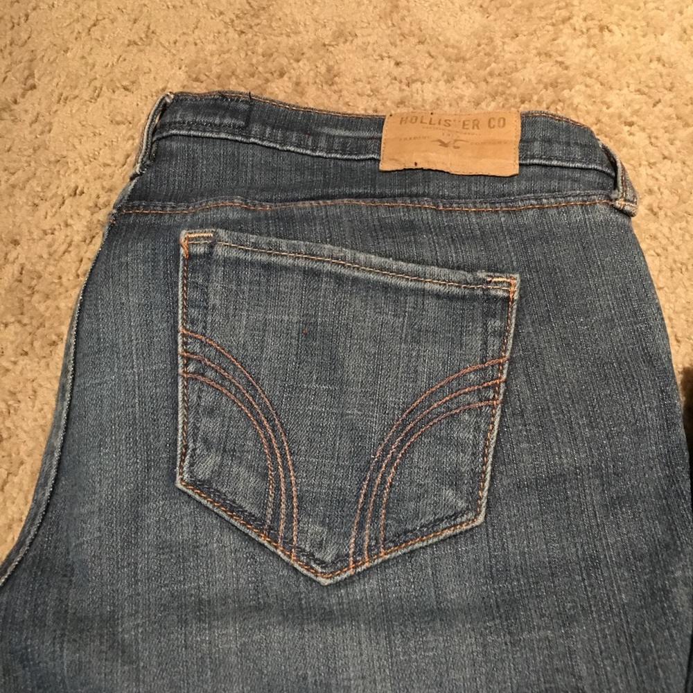 Hollister women's stretch straight leg jeans sz5R